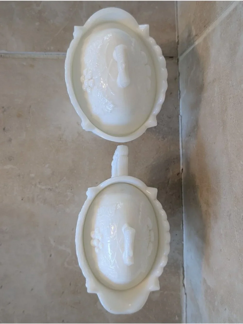 Vintage Westmoreland Milk Glass 